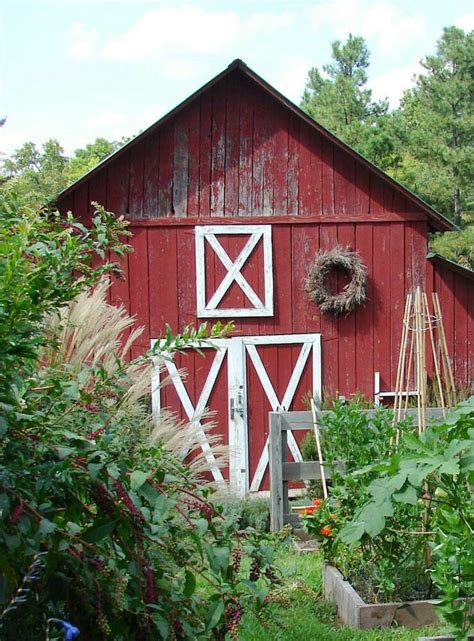 Pin By Tammy Howard On Barns Red Barn Building A Shed Shed