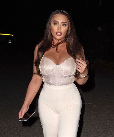 Lauren Goodger Shows Off Her Bum As She Enjoys A Night Out