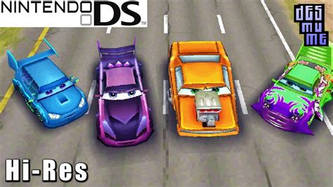 Cars Nintendo Ds Gameplay High Resolution Desmume Youtube