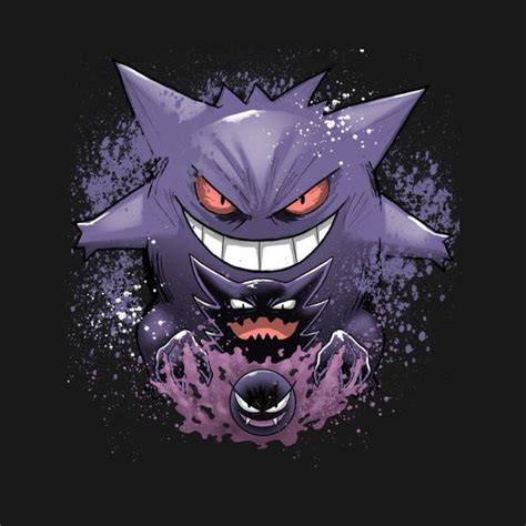 Gengar Pokemon Ghost Pokemon Pokemon Fan Art Pokemon Buddy Nintendo Pokemon Charmander