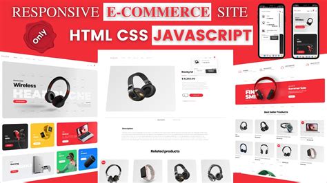 Ecommerce Website Using HTML CSS JavaScript How To Build 100