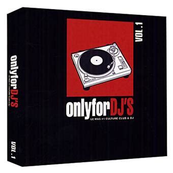 Only For Dj S Volume 1 Compilation Techno CD Album Achat Prix