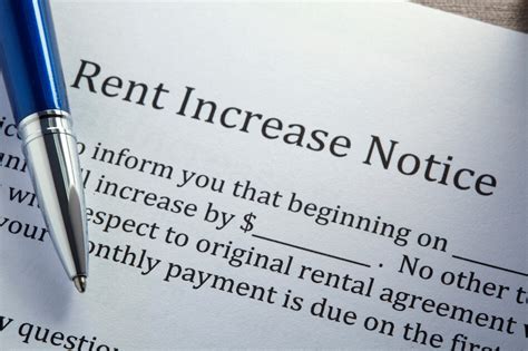 How Much Notice Should You Give A Tenant For A Rent Increase