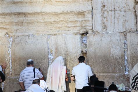 The Western Wall Wailing Wall In Jerusalem Look How Enormous The