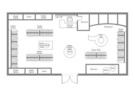 Image Result For Retail Clothing Store Floor Plan Store Plan Boutique Floor Plan Store Floor