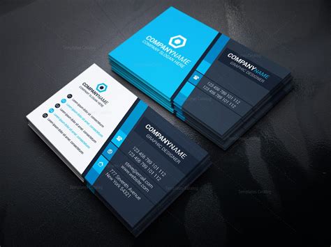 Plumber Modern Business Card Design Graphic Templates