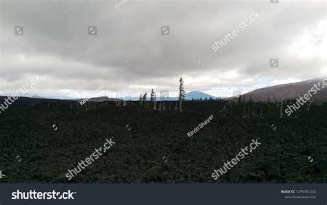 Dark Rocky Landscape Stock Photo 1259741230 Shutterstock