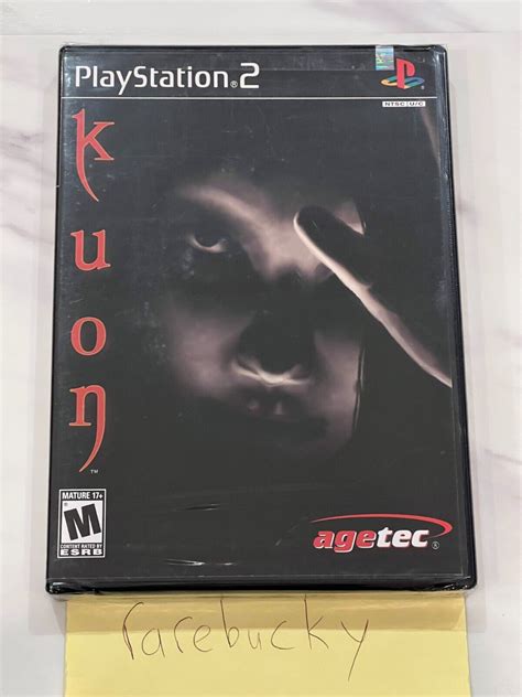 Kuon Playstation 2 Ps2 New Sealed Y Fold Wupc Mint Rare Agetec