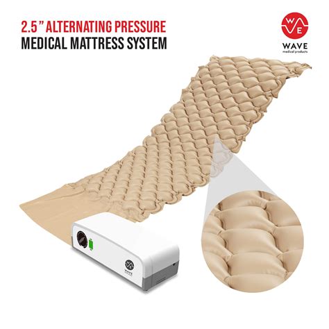 Buy Wave Medical Premium Alternating Pressure Pad System Mattress Pad With Ultra Quiet Pump