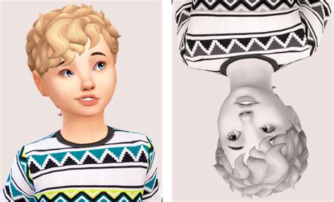 Kids Hair Conversion Loomellaa On Patreon Kids Hairstyles Sims Sims 4