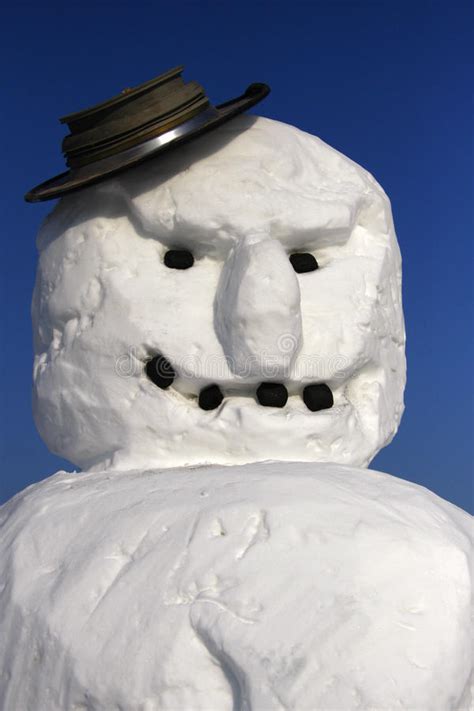 Nicht immer hat man zeit und muße. Snowmen demonstration editorial stock photo. Image of ...