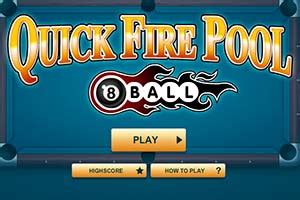 Juegos nuevos próximo en 00:00. 8 BALL QUICK FIRE POOL juego gratis en línea