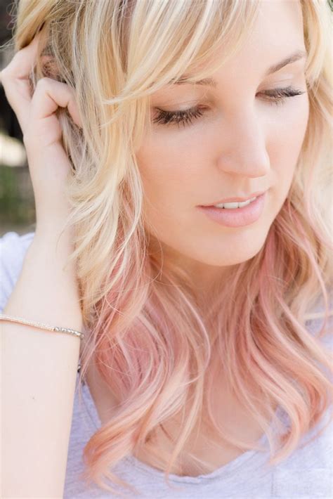 Sorry, your search returned zero results for blonde hair with pink highlights. Presentable Blog - Temporary Pink Hair | Pink blonde hair ...
