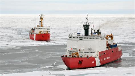 Heres How Massive Icebreaker Ships Plow Through Frozen Seas Youtube