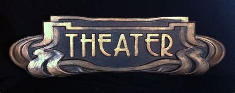 The structure is owned by the municipality of orange and is the home of the summer opera festival, the chorégies d'orange. Antique Style ART Deco Theater Door Sign BOX Office Home ...