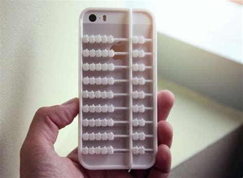 3d Printed Abacus Iphone 5s Case Gadgetsin
