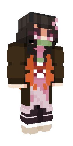 Create your own skins with our online editor. Nezuko Edit (Classic) in 2020 | Minecraft skins aesthetic ...