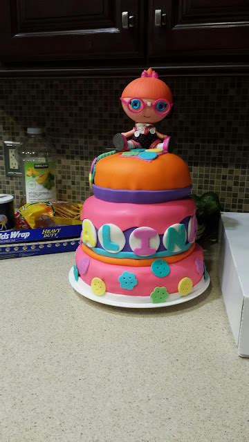 Eves Cakes Alinas Birthday Cake