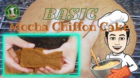 Super Easy Mocha Chiffon Cake Recipe Youtube