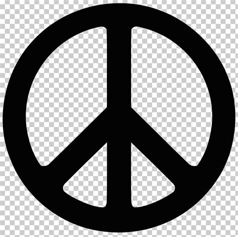 Peace Symbols Hippie Love Png Clipart Black And White Circle Clip
