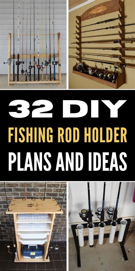 32 Diy Fishing Rod Holder Plans And Ideas Epic Saw Guy