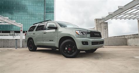 2021 Toyota Sequoia Trd Pro A Robust Exterior With An Old Soul