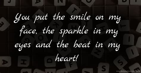 Who said profile pictures need to show your old boring face? You put the smile on my face, the sparkle in my eyes ...