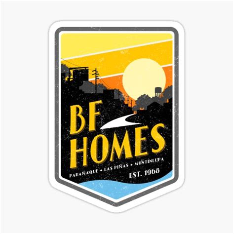 Bf Homes Sticker For Sale By Chemicalradio Redbubble