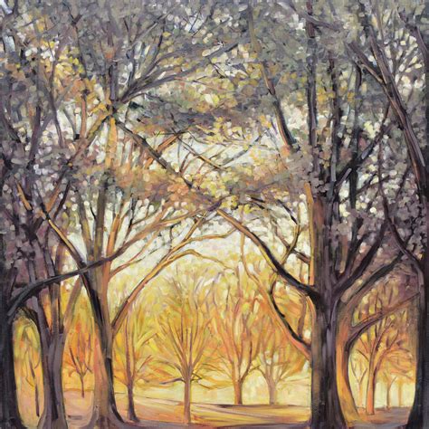 Forest Of Light And Dark Painting By Kim Karelson Pixels