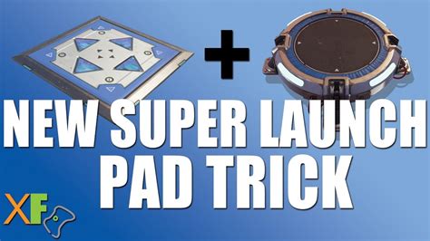 New Super Launch Pad Trick Fortnite Battle Royale Tips And Tricks