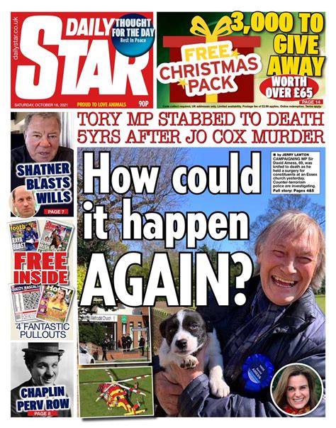 Daily Star Front Page 16th Of October 2021 Tomorrows Papers Today