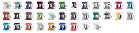 Many of the basic specs are similar to the classic, so let's run those real quick you also gain access to the power hub for optional kitchenaid accessories. KitchenAid-artisan-colors - Kitchen Tools & Small ...