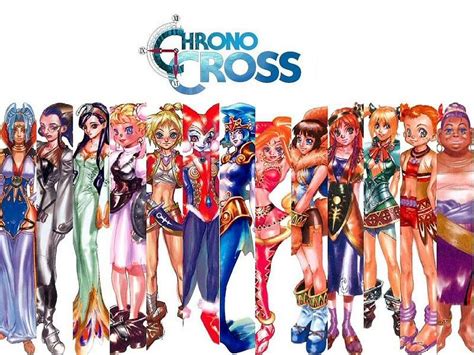 Chrono Cross Females Chrono Trigger Super Nintendo Figuras Star Wars Chrono Cross Cross