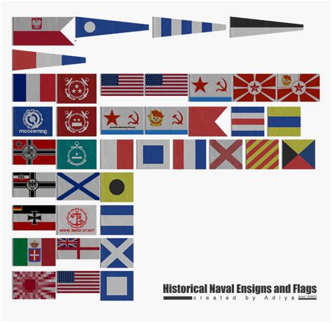 All Flags In World Of Warships Hd Png Download Transparent Png Image