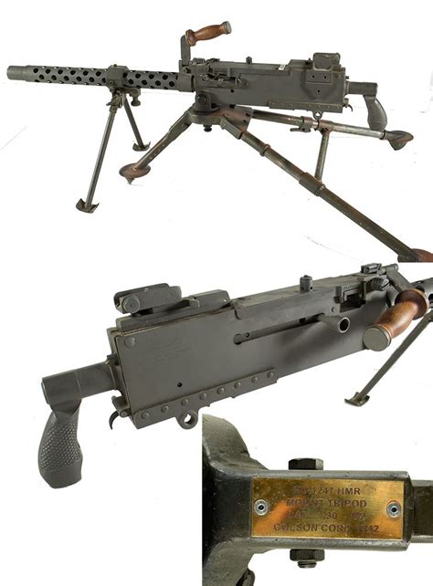 Browning Belt Fed Semi Automatic 1919 Machine Gun