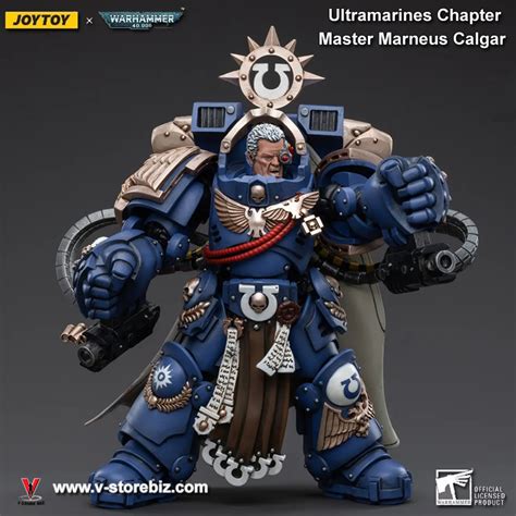 Joytoy Warhammer 40k Ultramarines Chapter Master Marneus Calgar V