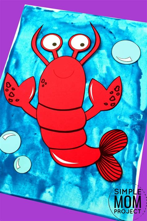 Pin On Lobster Crafts For Kids