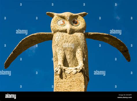 Owl Sculpture The Owl House Museum Of Artist Helen Martins Nieu