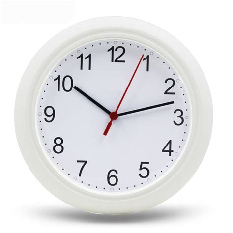 A good time piece is invaluable. Cheap Wall Clock Home Decor 25cm Digital Quartz uhr Plastic Reloj de pared wanduhr 10 Inch ...