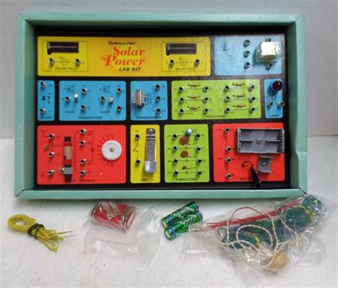 Vintage Radio Shack Solar Power Electronic Lab Kit In Origin