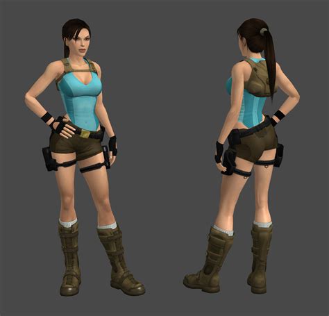 Lara Croft Classic Jungle Outfit By Spuros12 By Spuros12 On Deviantart