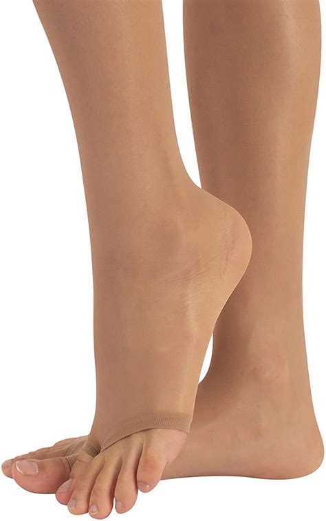 calzitaly toeless pantyhose sheer tights open toe stockings with cooling effect ebay
