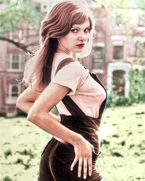 Madeline Smith British Actress C 1960s Colorized Madeline