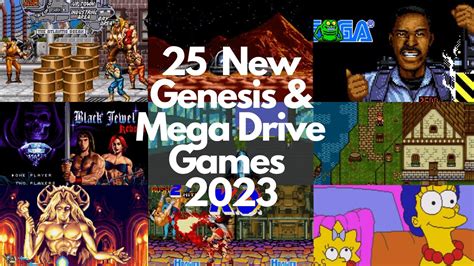25 New Sega Genesis And Mega Drive Games In Development In 2023 Youtube