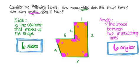 Question Video Counting The Sides And Angles In Polygons Nagwa