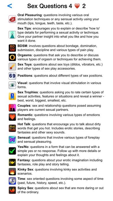 sex questions 42 iphone app