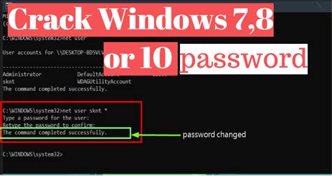How To Crack Windows 7 8 And 10 Passwords Without Using Any Software