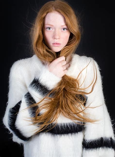 Larsen Thompson Ginger Models Redheads Freckles Red Hair