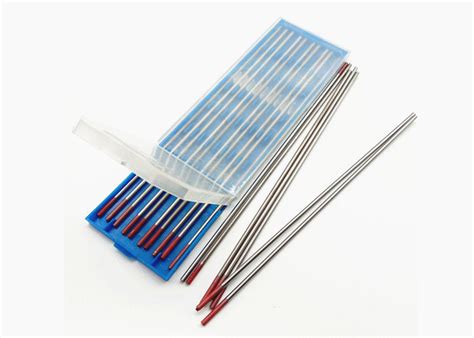 G Cm Thoriated Tungsten Electrode With Red Color Tig Welding Rod