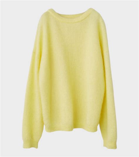 Valentino is the epitome of modern elegance, rooted in a storied italian heritage. Acne Studios Dramatic Mohair Knit Yellow - dr. Adams